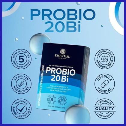 Imagem de Probio 20bi Probiótico Essential Nutrition 30 Cápsulas
