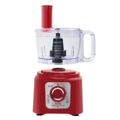 Imagem de Proc de Alimentos Multichef Limpa Fácil 700W Vermelho