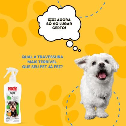 Imagem de Procão Pode 200ml Educador Sanitário Xixi Sim Pipi Dog Spray