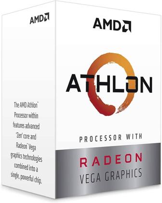 Imagem de Processador AMD Athlon 3000G 3.5GHz, Cache 5MB, AM4, Radeon VEGA 3 - YD3000C6FBBOX