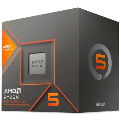 Processador AMD Ryzen 5 8600G, 4.3GHz (5.0GHz Boost), AM5, Zen 4