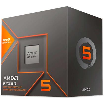 Imagem de Processador AMD Ryzen 5 8600G, 4.3GHz (5GHz Max Turbo), Socket AM5, Cache 22MB, DDR5, Vídeo Integrado AMD Radeon 760M - 100-100001237BOX