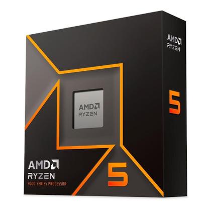 Imagem de Processador AMD Ryzen 5 9600X, 3.9 GHz (5.4 GHz), Cache 32 MB, 6 Núcleos, 12 Threads, AM5 - 100-100001405WOF