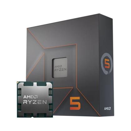 Imagem de Processador AMD Ryzen 5 9600X 3.9GHz (5.4GHz Turbo) 6 Cores 12 Threads AM5 38MB Radeon Graphics Sem Cooler - 100-100001405WOF