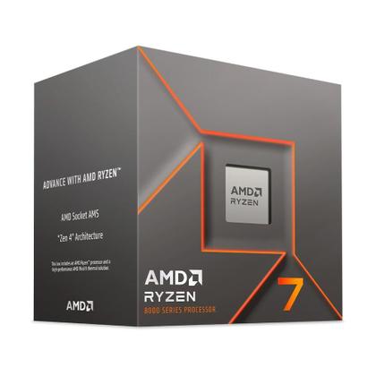 Imagem de Processador AMD Ryzen 7 8700F, 4.1 GHz (5.0 GHz Max Turbo), Cache 24MB, 8 Núcleos, 16 Threads, AM5 - 100-100001590BOX