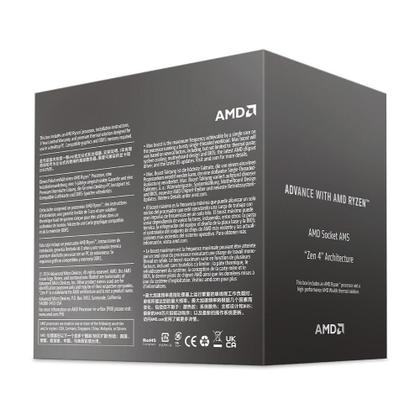 Imagem de Processador AMD Ryzen 7 8700F, 4.1 GHz (5.0 GHz Max Turbo), Cache 24MB, 8 Núcleos, 16 Threads, AM5 - 100-100001590BOX