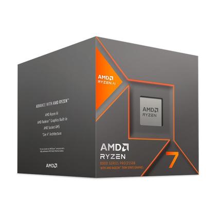 Imagem de Processador AMD Ryzen 7 8700G, 4.2GHz (5.1GHz Max Turbo), Cache 8MB, Octa-Core, 16 Threads, AM5, Vídeo Integrado - 100-100001236BOX