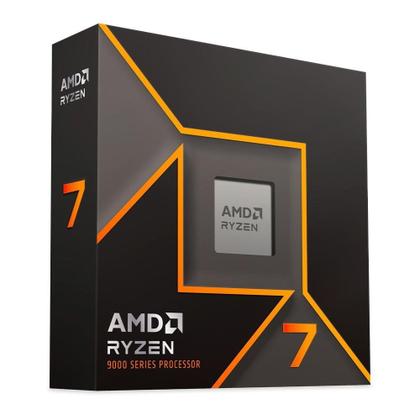 Imagem de Processador AMD Ryzen 7 9700X, 3.8 GHz (5.5 GHz), Cache 32 MB, 8 Núcleos, 16 Threads, AM5 - 100-100001404WOF