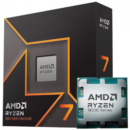 Processador AMD Ryzen 7 9700X 40MB 3.8GHz - 5.5GHz - Processador