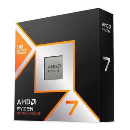 Imagem de Processador AMD Ryzen 7 9800X3D 4,7GHz 5,2GHz Turbo 8 Cores 16 Threads AM5 104MB S/cooler C/Video