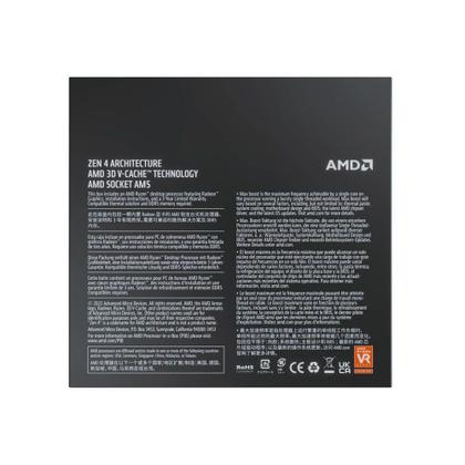 Imagem de Processador AMD Ryzen 9 7950X3D AM5 4.2GHz 144MB Com Vídeo S/ Cooler - 100-100000908WOF