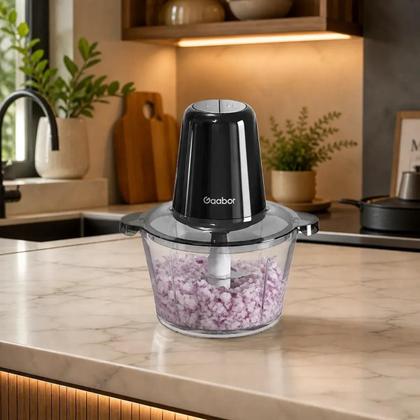 Imagem de Processador Com Copo De Vidro 2L Multislice Gaabor MG15M Preto