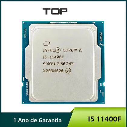 Imagem de Processador CPU Intel Core i5 11400F, 6 Core, 12 Thread, 2,6 GHz, Lga 1200