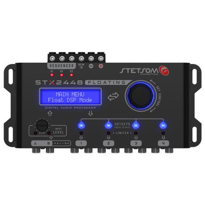 Imagem de Processador Crossover Stetsom STX2448 Floating Digital Equalizador