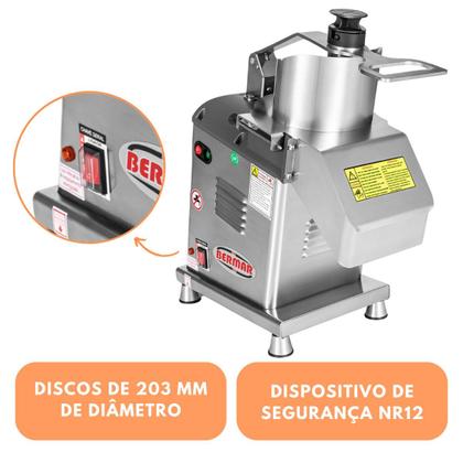 Processador de Alimentos com 2 Discos Bm116 Bermar Bivolt 1/2 HP Imagem de Processador de Alimentos com 2 Discos Bm116 Bermar Bivolt 1/2 HP