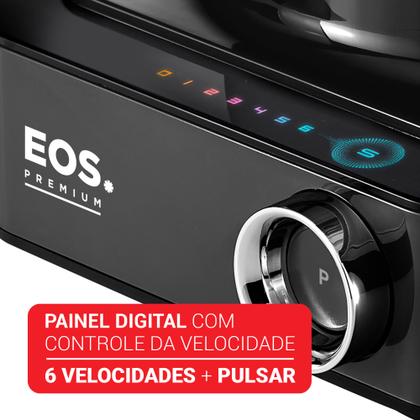 Imagem de Processador de Alimentos EOS Premium Multipro Master Digital 7 em 1 All Black 1000W EPS03P 110V