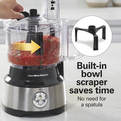 HAMILTON BEACH 電気式タジン鍋 黒 Processador de Alimentos Hamilton Beach 70730 - 10 xícaras, 450W