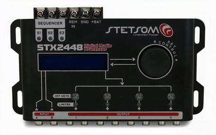 Processador De Áudio Digital Equalizador Crossover Stx2448 2 Canais 4 Saídas Stetsom Imagem de Processador De Áudio Digital Equalizador Crossover Stx2448 2 Canais 4 Saídas Stetsom