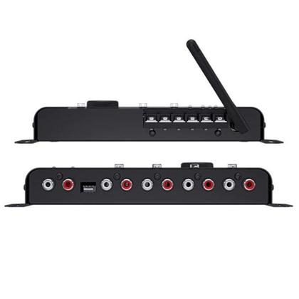 Imagem de Processador de Áudio Digital Stetsom STX2448BT Bluetooth 4 Vias Equalizador Crossover Limiter STX2448 BT