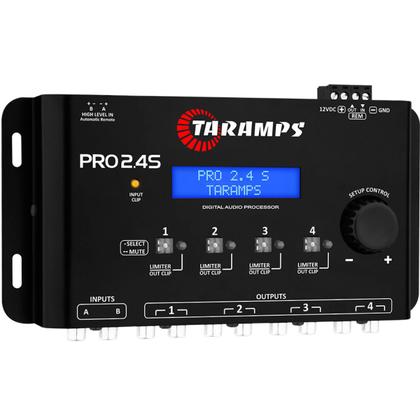 Imagem de Processador de Áudio Digital Taramps Pro 2.4S 4 Vias 12 Equalizações 48dB Oitava