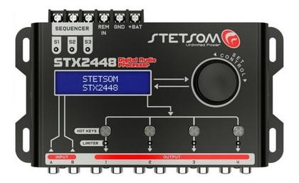 Imagem de Processador De Audio Stetsom Stx2448 Crossover 4 Canais