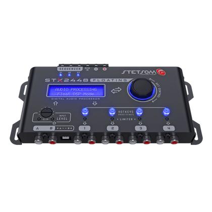 Imagem de Processador de Áudio Stetsom STX2448 Floating 4 Vias 48 dB/8ª