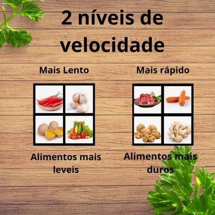 Imagem de Processador e Triturador de Carne e legumes em Aço 3 Litros 220v