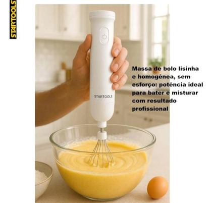 Imagem de Processador e Triturador Mixer 3 Em 1 Bk-mix3fn-127v Portátil Branco