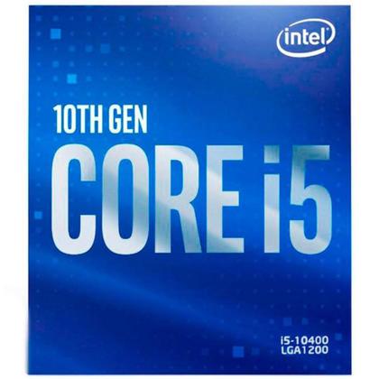 Imagem de Processador Gamer Alto Desempenho Intel Core I5-10400F Turbo 2.9Ghz  Com 6 Núcleos 12 Threads Lga 1200 12Mb