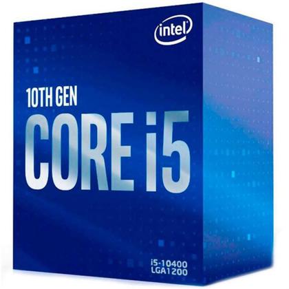 Imagem de Processador Gamer Alto Desempenho Intel Core I5-10400F Turbo 2.9Ghz  Com 6 Núcleos 12 Threads Lga 1200 12Mb