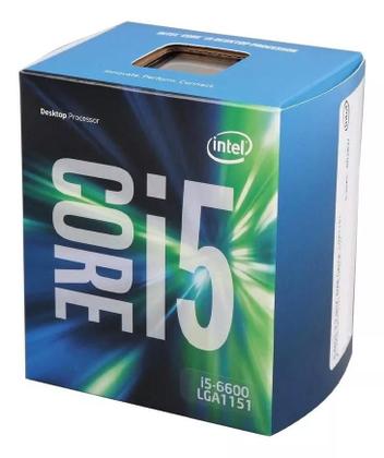 Imagem de Processador gamer Intel Core i5-6600 de 4 núcleos e 3.9GHz