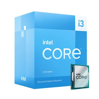 Imagem de Processador Intel Core i3 14100F 14ª Geração 3.5 GHz (4.7 GHz Turbo) Cache 12MB LGA 1700 Sem Vídeo - BX8071514100F