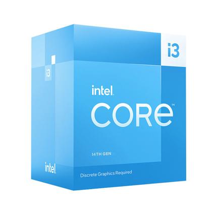 Imagem de Processador Intel Core i3 14100F 14ª Geração 3.5 GHz (4.7 GHz Turbo) Cache 12MB LGA 1700 Sem Vídeo - BX8071514100F