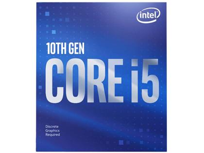 Imagem de Processador Intel Core i5-10400F, 2.9GHz (4.3GHz Max Turbo), Cache 12MB, 6 Núcleos, 12 Threads, LGA 1200 - BX8070110400F
