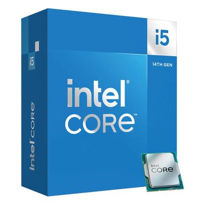 Imagem de Processador Intel Core i5 14400F 14ª Geração 3.5 GHz (4.7 GHz Turbo) Cache 20MB LGA1700 Sem Vídeo - BX8071514400F
