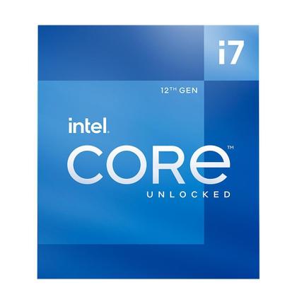 Imagem de Processador Intel Core i7-12700K, 3.6GHz (5.0GHz Max Turbo), 12 Núcleos, 20 Threads, LGA 1700, Vídeo Integrado - BX8071512700K
