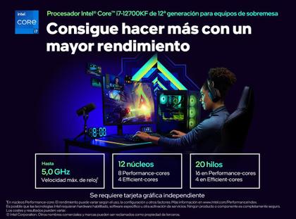 Imagem de Processador Intel Core i7-12700KF - 12 Núcleos, 5,0 GHz