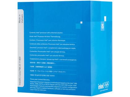 Processador Intel i5-11400 2.6GHz - 4.4Ghz Turbo 12MB