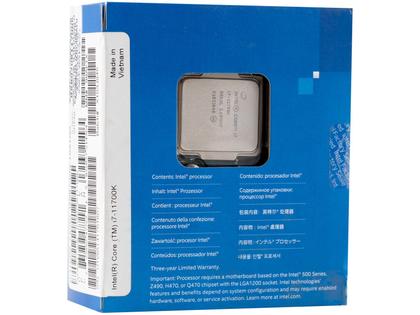 Processador Intel i7-11700K Rocket Lake 3.60GHz - 5.0Ghz Turbo