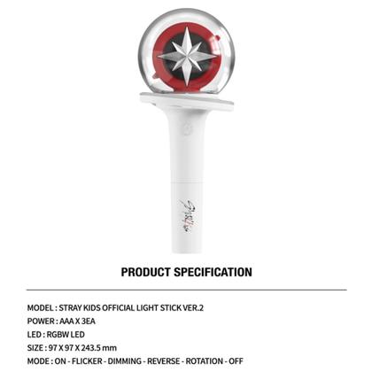 Produto oficial de K-pop Light Stick SAYZER Stray Kids Ver 2 - Dr