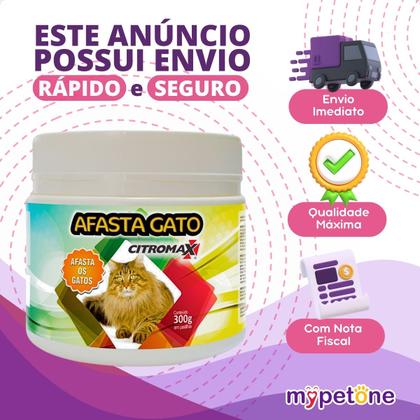 Imagem de Produto Para Afastar Gato Gambá Espantador De Gato Citromax - 300g