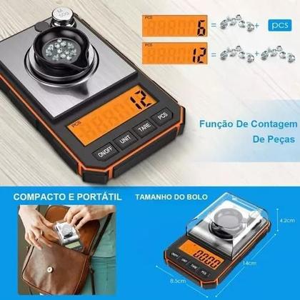 Imagem de Profissional Mini Bolso Eletrônico De Jóias Escala Digital