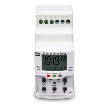 Imagem de Programador de Horário Timer 40 Programas 100/240Vca BWT40HR-P-REC Coel