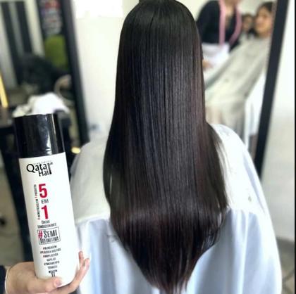 Imagem de Progressiva 5 em 1 Ativo Redutor de Volume Qatar Hair - 1L