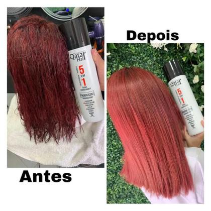 Imagem de Progressiva 5 em 1 Ativo Redutor de Volume Qatar Hair - 1L
