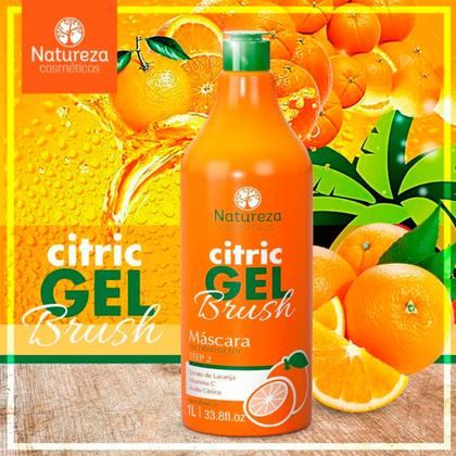 Imagem de Progressiva Citric Gel Brush - Natureza Cosméticos