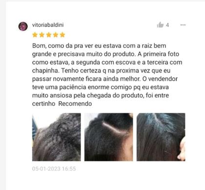 Imagem de Progressiva De Chuveiro Liso Instantâneo  Super Poderes 100ml