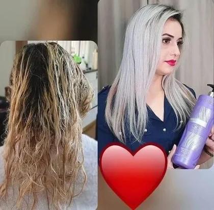 Imagem de Progressiva Gold Liss Blond 1l Souple Liss + Finalizador