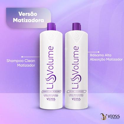 Imagem de Progressiva Liss Volume Vloss Matizadora E Sem Formol 1000ml
