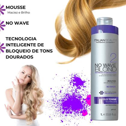 Imagem de Progressiva matizadora perfect blonde italian bealty alisamento detok alto impacto 1000ml